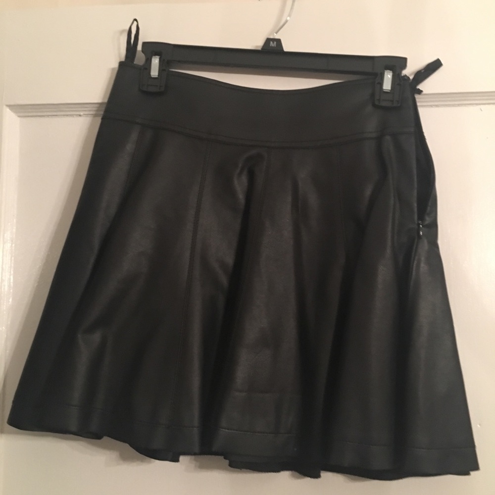 Urban Outfitters mini pleather skirt